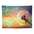 thumbnail image 5 of BCIIG Dandelion Tapestry Wall Hanging Unique Style for Home Wall Decor Art Living Room Bedroom Apartment Farmhouse Dorm 40x30inch, 5 of 6