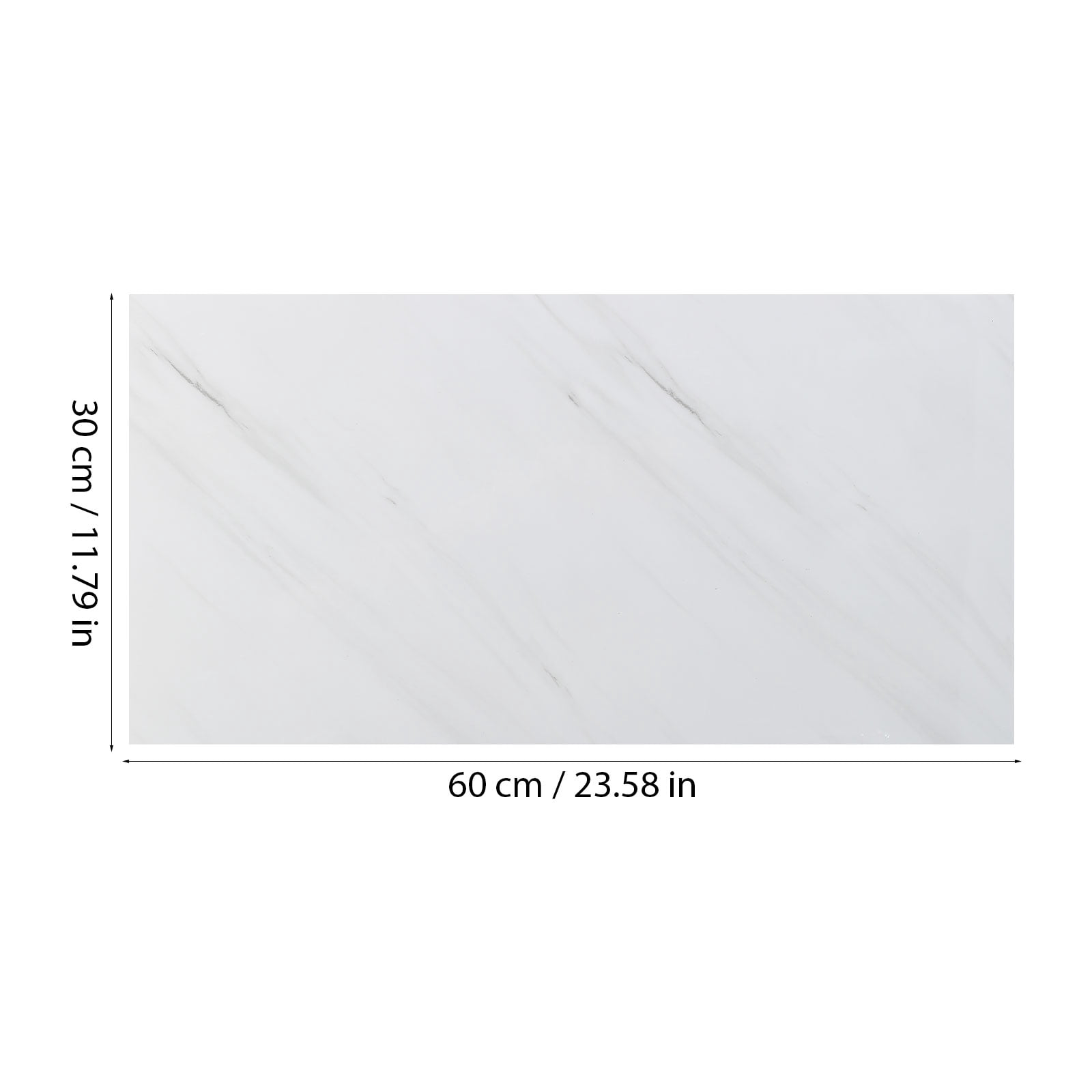 Phenofice 20Pcs Waterproof Self Adhesive Wall Panels Marble Pattern for Kitchen