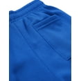 thumbnail image 4 of Ma Croix Mens Brushed Elastic Lightweight Sweat Shorts, 4 of 5