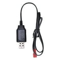 thumbnail image 3 of Charging Cable, Lightweight RC Engineering Car Charger  For RC Alloy Engineering Car Black, 3 of 8