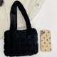 thumbnail image 2 of Blue Bolsos esponjosos para las axilas, bolsos de hombro para mujeres y niñas, bolsa para teléfono, 2 of 5