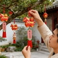 thumbnail image 5 of Year of The Horse 2026 Hanging Decoration Chinese Lunar New Year Horse Statue Pendant Mascot Blessing Souvenir for Home Office Door Car Hanging Decorations, 5 of 10