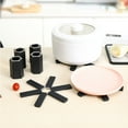 thumbnail image 4 of alfombrilla negra resistente al calor, alfombrilla plegable para ollas, cocina, 4 of 5
