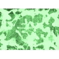 thumbnail image 1 of Ahgly Company Indoor Rectangle Abstract Emerald Green Modern Area Rugs, 7' x 9', 1 of 4