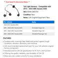 thumbnail image 2 of Tail Light Harness - Compatible with 2015 - 2023 GMC Savana 2500 2016 2017 2018 2019 2020 2021 2022, 2 of 2