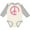 Natural and Heather, variant on Inktastic Peace Sign Cute Daisy Flowers Girls Long Sleeve Baby Bodysuit