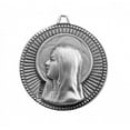 thumbnail image 4 of Sterling Silver Christ in Agony Round Medal, 4 of 4