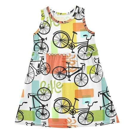 

Ttizzay Toddler Girl Casual Summer Dresses Princess Girl Sleeveless Dress Digital Print Princess Dress Dress Children s Princess Dress