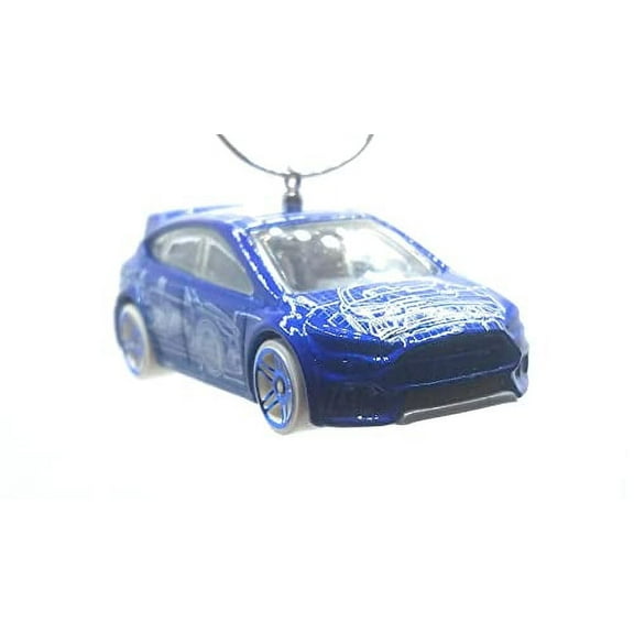 Christmas Ornament for Ford Focus RS Blue White Decals