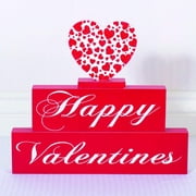 Adams Manufacturing 2 Piece Happy Valentine's Heart Wall Dcor Set