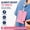 Pink, variant on 1 Pcs Reusable Wipeable ID Card 8.5x5.4cm, Plastic Write on Label for Inventory and Logistics, Hangable Organizer Tag