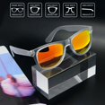 thumbnail image 4 of Gafas de sol Joopin Oversized Square Polarized UV400 Matte Clear, 4 of 6