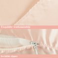 thumbnail image 3 of Ntbay 2 Pack Satin Toddler Pillowcases, Soft and Cool Travel Pillow Covers with Hidden Zipper Closure, 13" x 18", Pink, 3 of 6