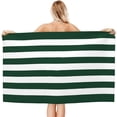 thumbnail image 3 of Yibo Pink Stripe Polyester Beach Beach Towel, Gym, Bathroom, 3 of 8
