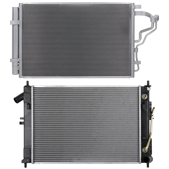 cciyu Aluminum Radiator Replacement 2007-2008 for Acura for TL 2939 radiator Plastic Radiator Auto Parts Complete radiator Radiator Engine Coolant Radiator Assembly Radiator