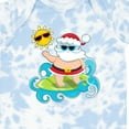 thumbnail image 4 of Inktastic Surfing Santa Boys or Girls Baby Bodysuit, 4 of 5