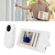 thumbnail image 1 of Timbre Inalámbrico Con Cámara, Pantalla De 4,3 Pulgadas, IP65, Vídeo A Prueba De Agua, Altavoz Incorporado, Micrófono, Batería Recargable Para El Hogar, 1 of 7