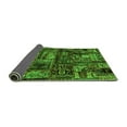 thumbnail image 2 of Ahgly Company Indoor Rectangle Patchwork Green Transitional Area Rugs, 8' x 10', 2 of 4