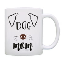 ThisWear Dog Gifts for Women Dog Mom Dog Gift Dog Themed Gifts Best Dog Mom Mug Happy Mothers Day Gift Dog Coffee Mug 11 ounce Coffee Mug Dog Mom