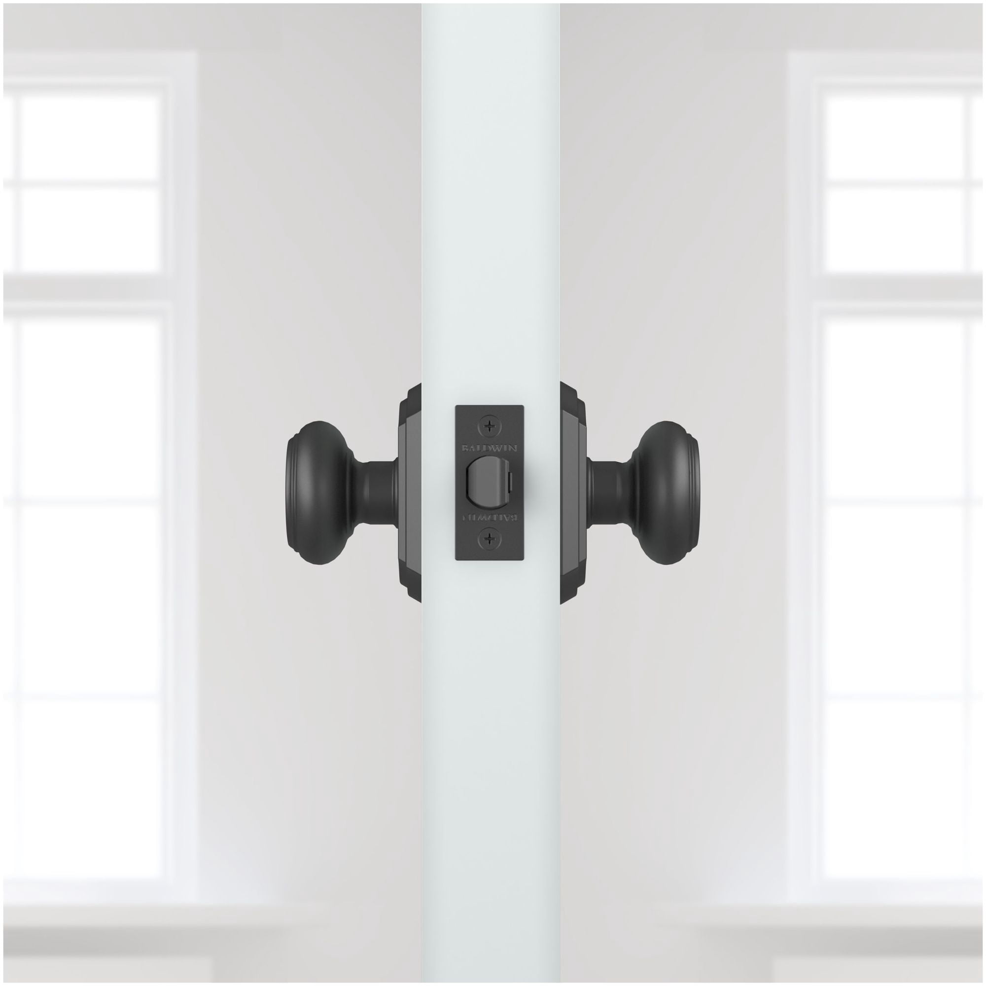 Baldwin Reserve PSTRATAR112 Passage Traditional Knob and Arch Rose Venetian Bronze Finish