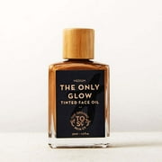 The Organic Skin Co The Only Glow Tinted Face Oil Bronzer Hydrating Moisturizer, Medium, 1 fl oz