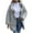 Gray, variant on JGGSPWM Womens Fleece Lined Jacket Vest Winter Warm Coats Sherpa Long Hooded Puffer Jacket Vest Long Navy XXXL