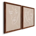 thumbnail image 3 of Curly Face I - Premium Framed Canvas 2 Piece Set - Ready to Hang, 3 of 7