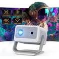 thumbnail image 2 of Mini Proyector AOC Portátil 4K 12000 Lúmenes Enfoque Eléctrico WiFi Bluetooth para Cine en Casa, 2 of 8