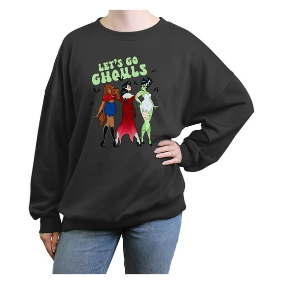 Juniors Lost Gods Let's Go Girls Sweatshirt