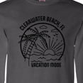 thumbnail image 3 of Inktastic Summer Vacation Mode Clearwater Beach Florida Long Sleeve T-Shirt, 3 of 4