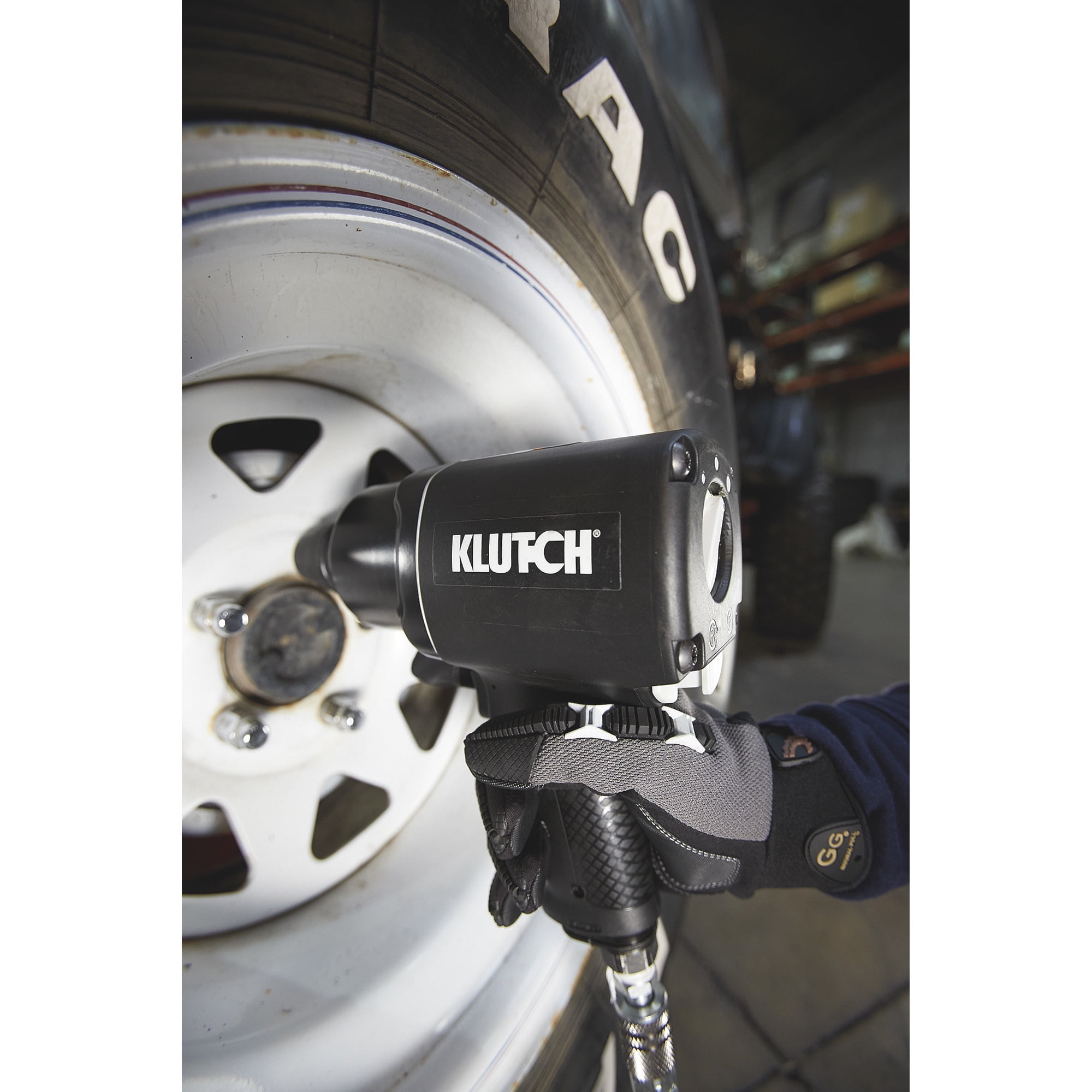 Klutch Air Impact Wrench, 3/4in. Drive, 1500 Ft./Lbs. Torque, 7 CFM