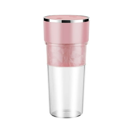 

Pompotops Portable Blenders 300ML Personal Blenders For Shakes Fruit Juicer USB Rechargeable With 4 Blades Handheld Blenders For Home Kitchen Sports Travel And Outdoor