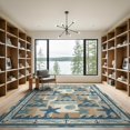 thumbnail image 2 of ODIKA Starfish Ocean Boho Seashell Repeat Bathroom Coral Reef Nautical for Great Room, Indoor Open Concept, Large Living Low Profile Flatwoven, 2 of 7