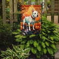 thumbnail image 2 of Carolines Treasures DAC1008GF 15.5 x 11.25 in. White Pit Bull Terrier Fall Garden Flag, 2 of 5