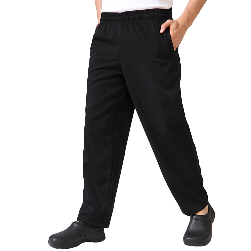 A Pair of Chef's Workwear Durable Trousers Breathable Material Chef ...