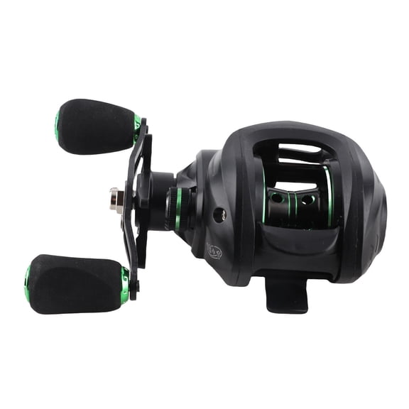 Suodoka HL Metal Wheel Baitcasting Reel – Left Hand, 7.2:1 Gear, Magnetic Brake, EVA Grip, 5 KG Fine‑Tuning, Strong Nylon Body
