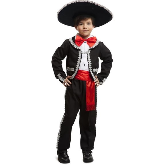 Mexican Boy Costume - Toddler 4 - Vibrant Colors - Comfortable Fit