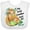 AA-White, variant on Inktastic My Great Grandma Loves Me Cute Sloth and Baby Boys or Girls Baby Bib