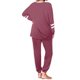 thumbnail image 3 of UVN Sweatsuits Womens 2pcs Sets Jogger Set Casual 2 Piece Outfit Striped Sweatshirts Long Tracksuits, 3 of 6