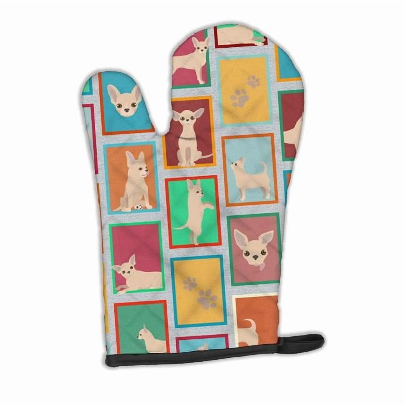 Lots of Great Pyrenees Oven Mitt 8.5 in x 12 in