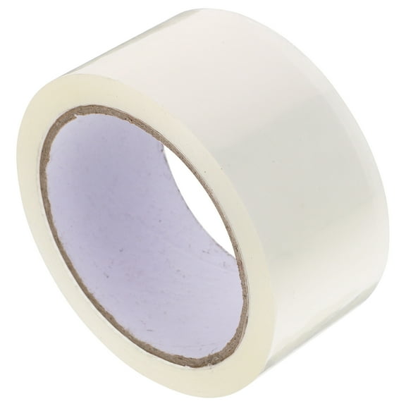 GOOHOCHY 1 Roll  Packing Tape Sticky Adhesive Package Tape Transparent Boxes Carton Sealing Tape(50m)
