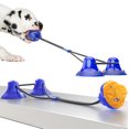 thumbnail image 1 of Pelota de juguete con fugas de ventosa para mascotas - ventosa doble + azul naranja redondo Xemadio 2034733-2, 1 of 9