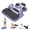 purple, variant on Multifuncional Pilates Board & Push Up System with Timer, Ab Wheel & Core Sliders, Portable Home Gym Kit with Resistance Ropes & Plank Support, Full Body Workout for Women & Men (Simulates Reformer)