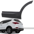 thumbnail image 5 of CROSSDESIGN Rear Left Door Lower Molding Door Garnish Fit for Hyundai Santa Fe Sport 2013-2018 Black, 5 of 9