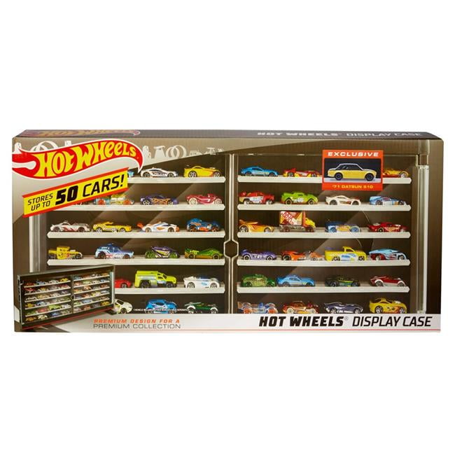 mattel hot wheels display case