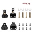 thumbnail image 2 of Tamiya 1/14 Remote Control Tractor Series Replacement: Silver Metal Powered Suspension Assembly (BJM334) - High-Quality Upgrade Part for Enhanced Performance and Durability in RC Vehicle Modification, 2 of 6
