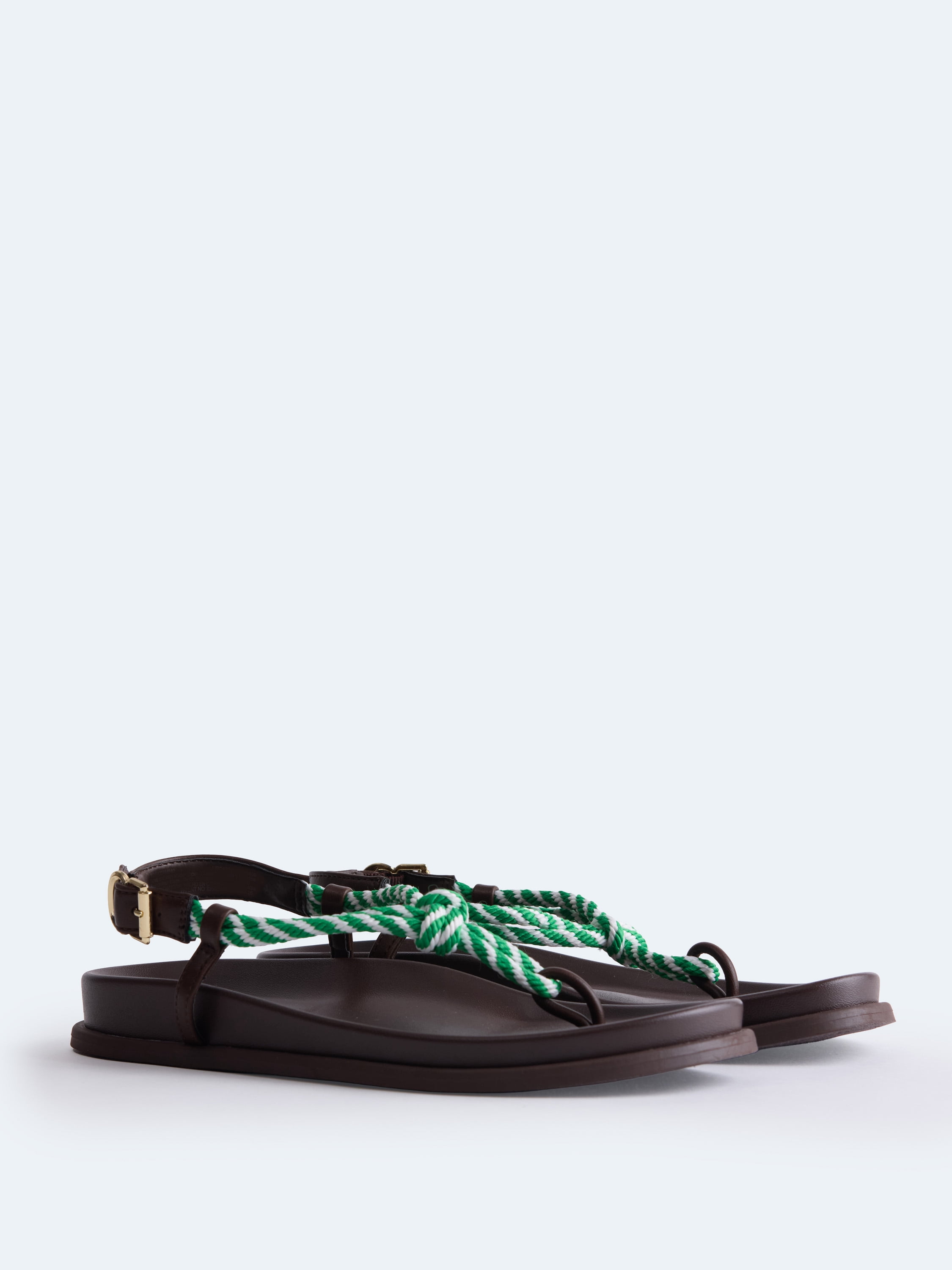 Free Assembly Women's Rope Footbed Sandal