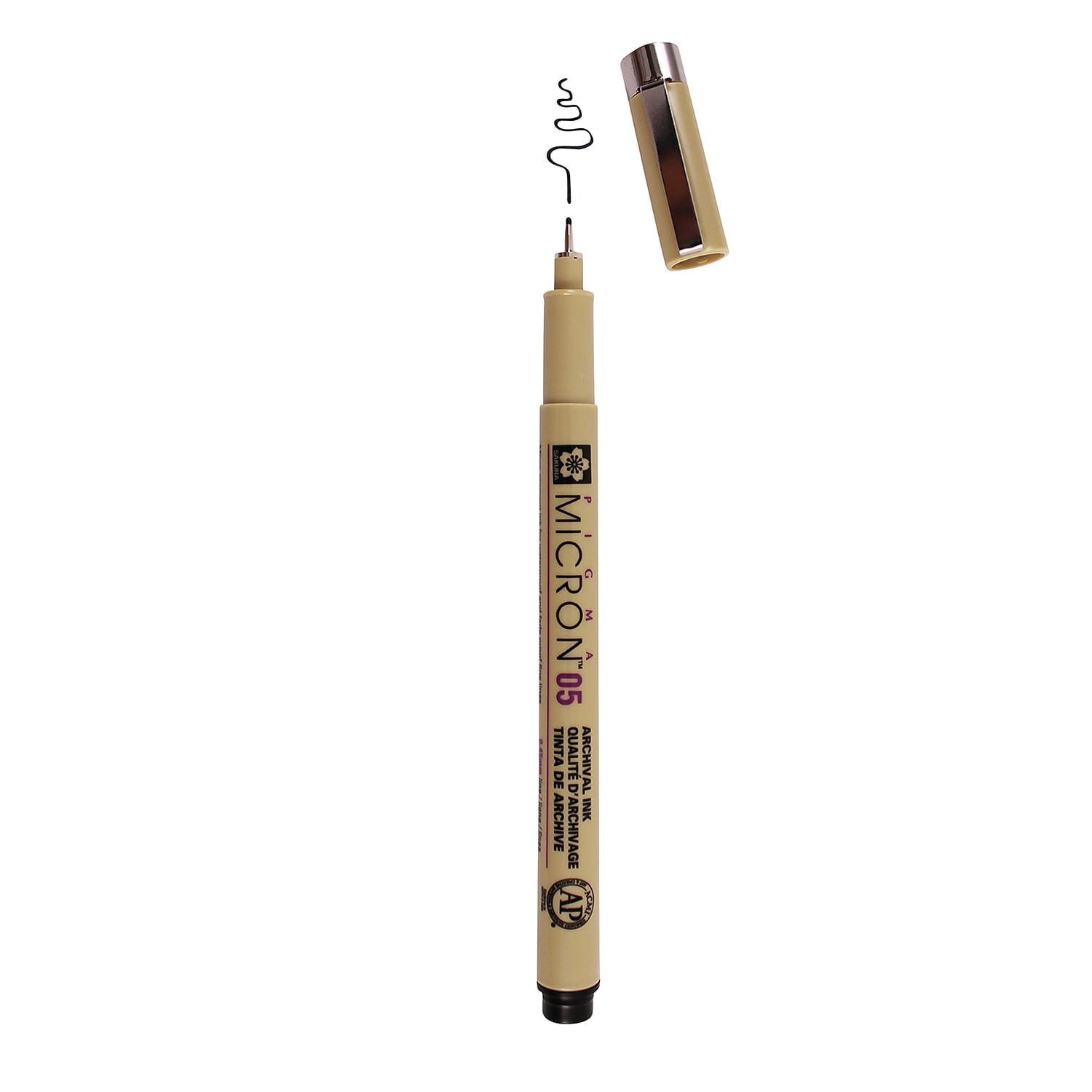 Sakura Pigma Micron Pen Fineliner Black Ink 6/Pack (SAKXSDK0549-6)