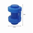 thumbnail image 2 of Trampoline Pole Caps Net Tip Safety Trampolines Spare Parts Trampoline Pole Hat Trampoline Accessories for Net Hook Trampoline Power Supply Blue,10 Pc, 2 of 5