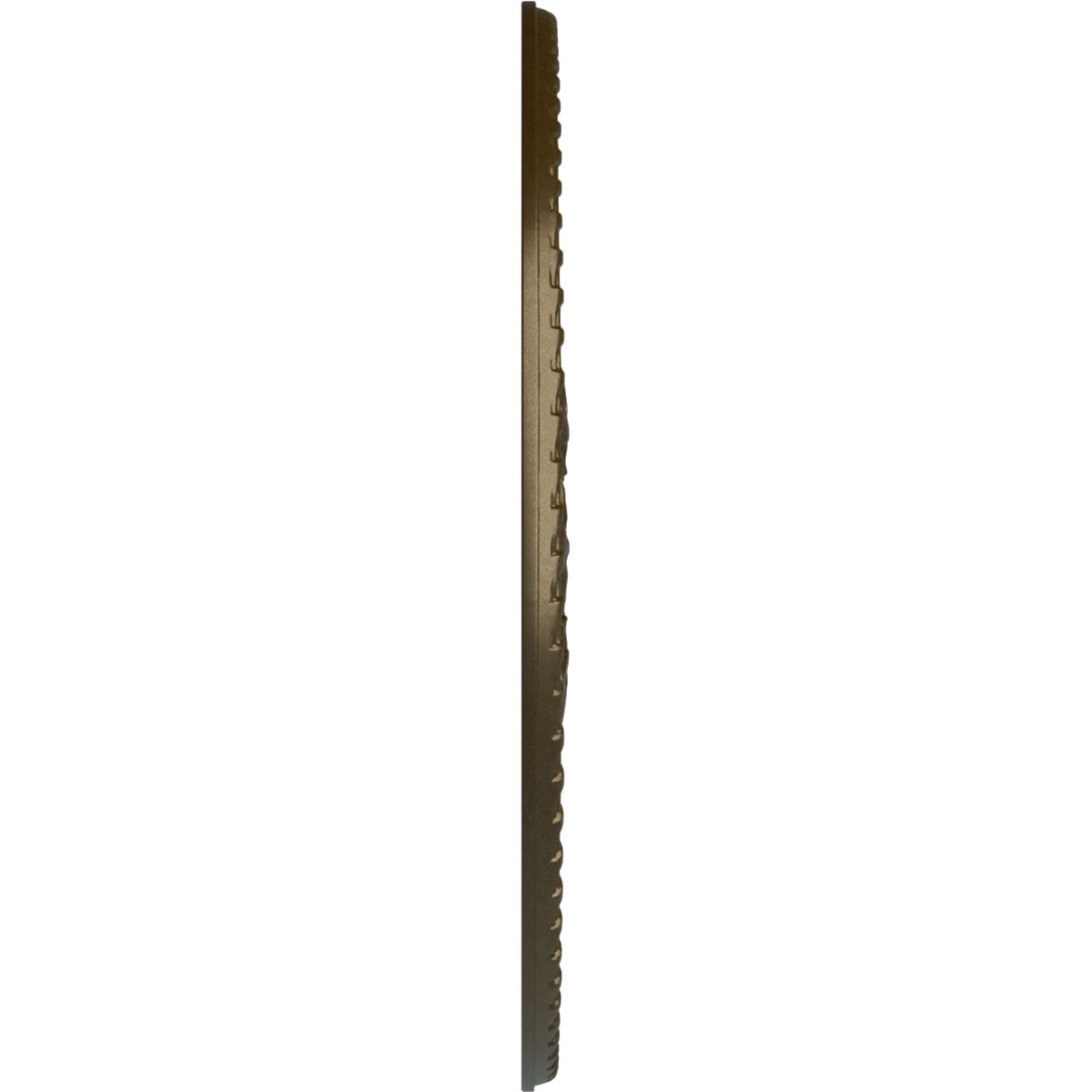 40 5/8"OD x 1 3/4"P Milton Ceiling Medallion (Fits Canopies up to 7 7/8"), Hand-Painted Brass